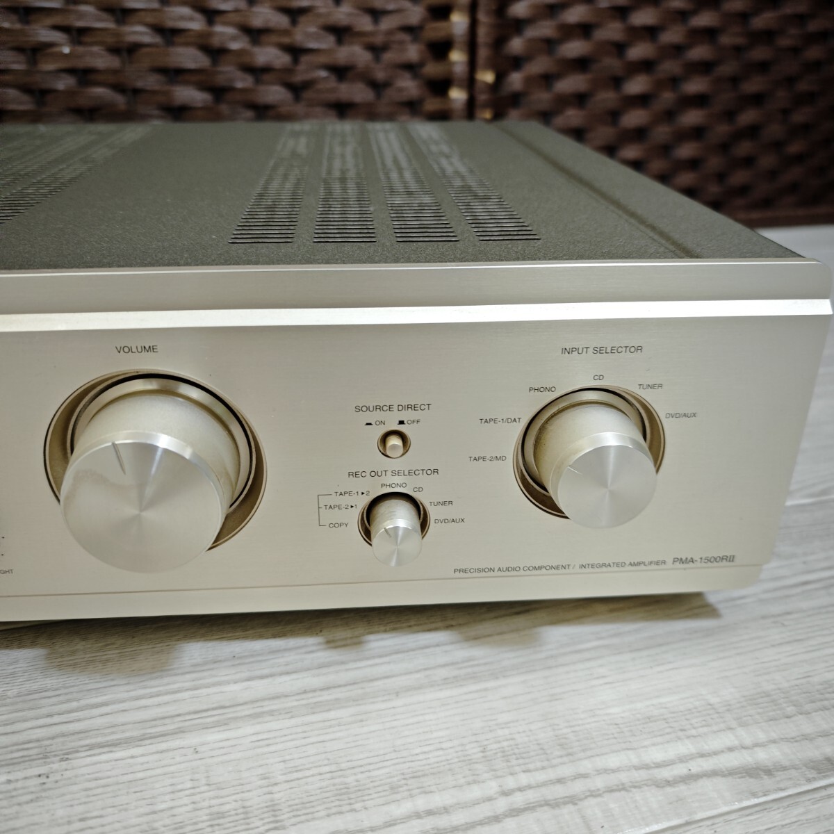 美品】DENON PMA-1500RII プリメインアンプ 音出し確認済み 美品