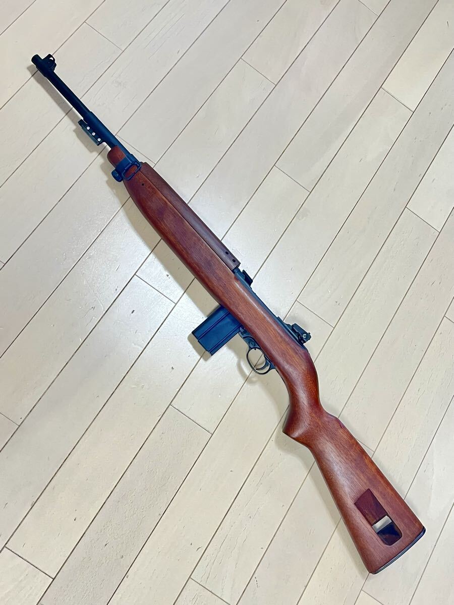 未発火 現状品 タナカ モデルガン U S M1カービン 金属機関部 木製