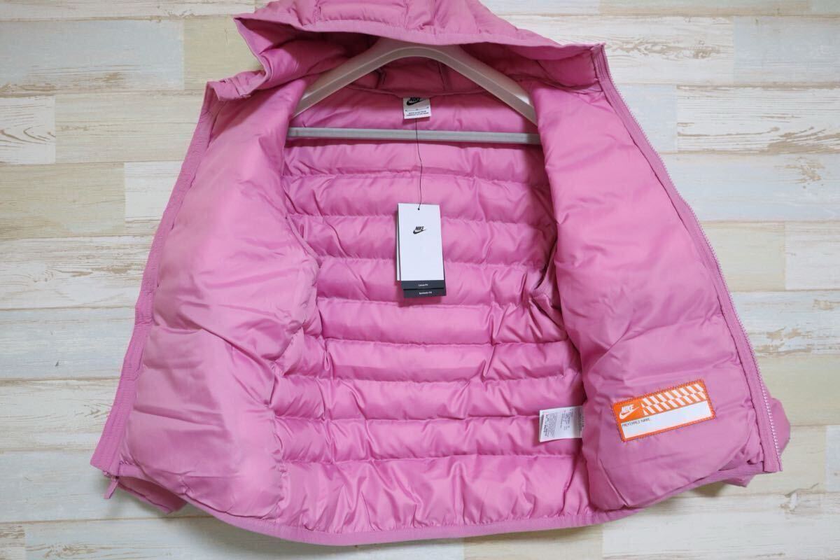 新品 150㎝ NIKE ナイキ キッズ シンセティックフィル フーディ