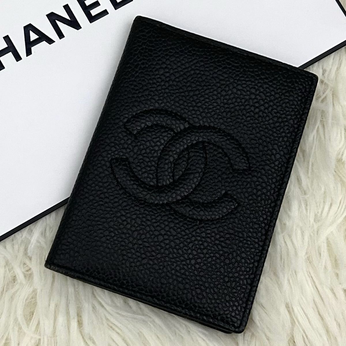 美品］CHANEL シャネル ココマーク カードケース 名刺入れ パスケース