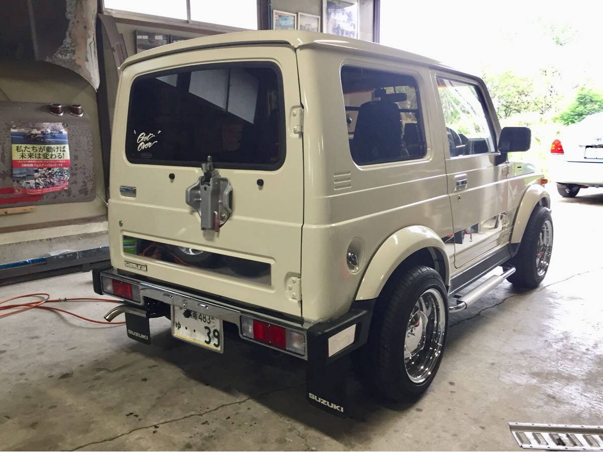 Yahoo!オークション - ジムニーJA11 サムライ仕様 ローライダー