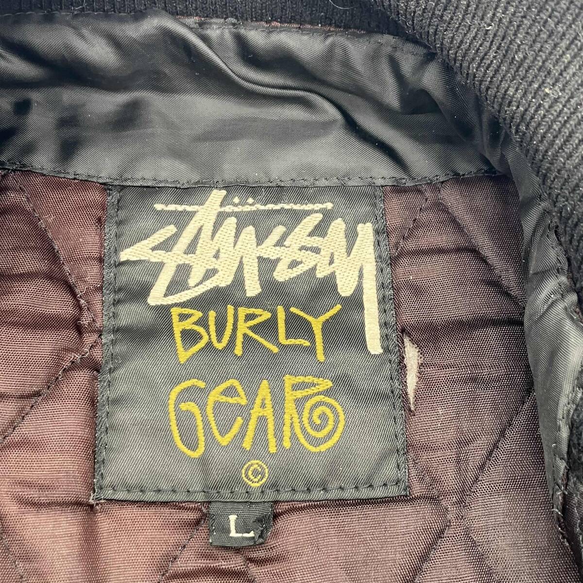 Stussy BURLY GEAR OLD Stussy VINTAGE VARSITY JACKET ステューシー