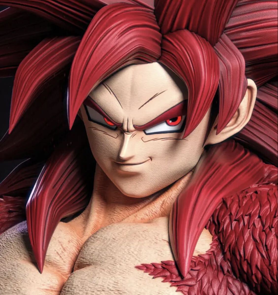 ドラゴンボール スーパーサイヤ人4 ガレージキット 超サイヤ人4