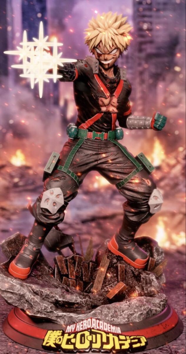 僕のヒーローアカデミア 爆豪勝己 ヒロアカ ガレージキット ガレキ 未