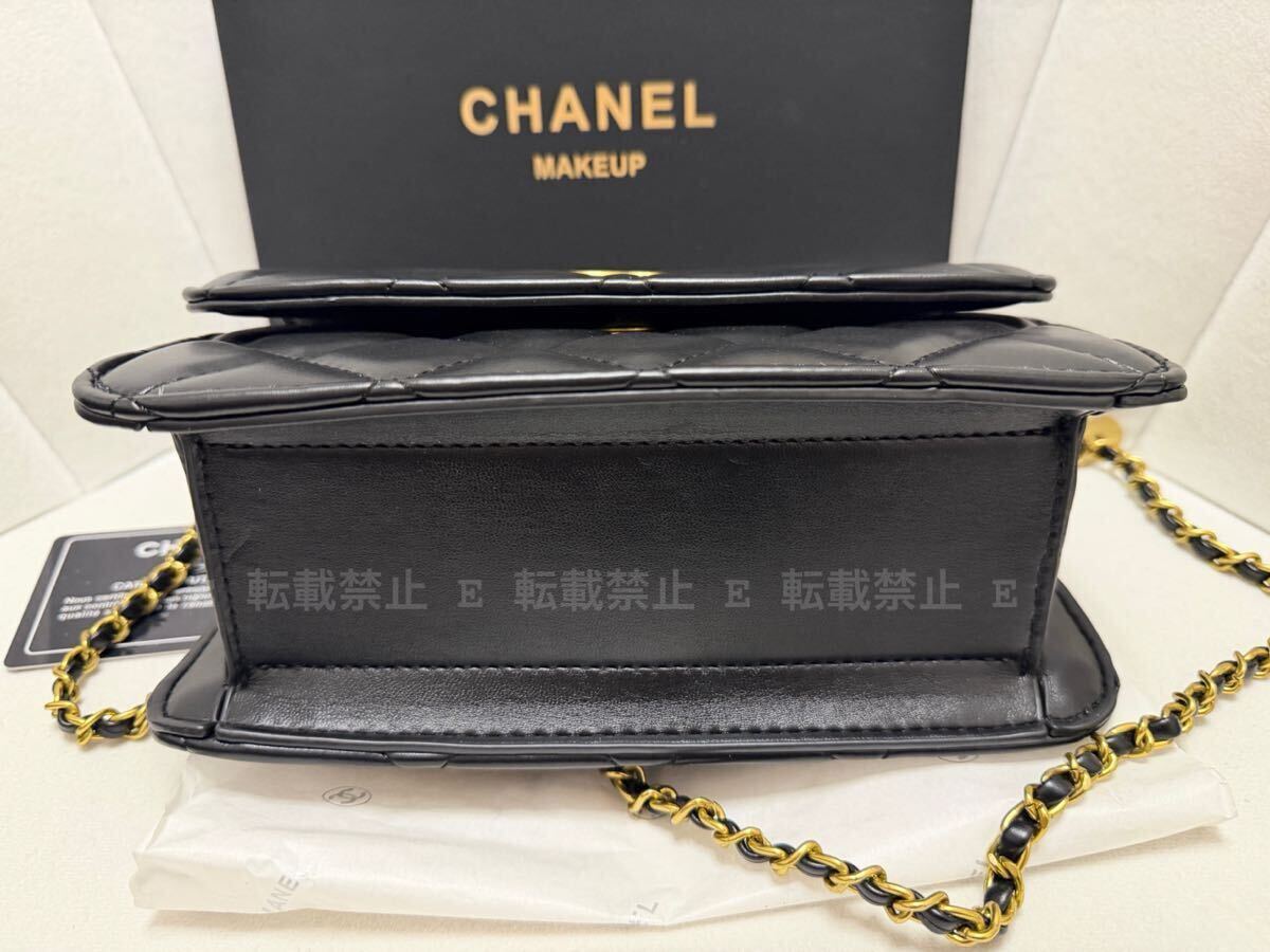 未使用 CHANEL ノベルティ キルティングバッグ BOX型 持ち手付き