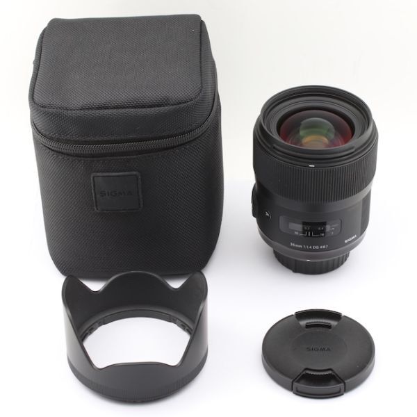 シグマ(Sigma) 美品 SIGMA シグマ Art 35mm F1.4 DG HSM 単焦点広角レンズ