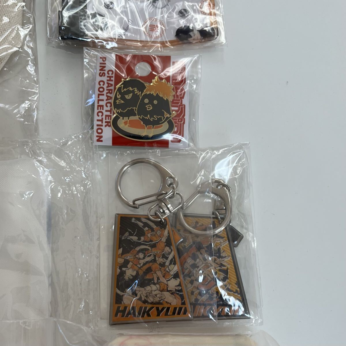 ハイキュー しまだマート エコバッグ トートバッグ かぷばっく ピンズ