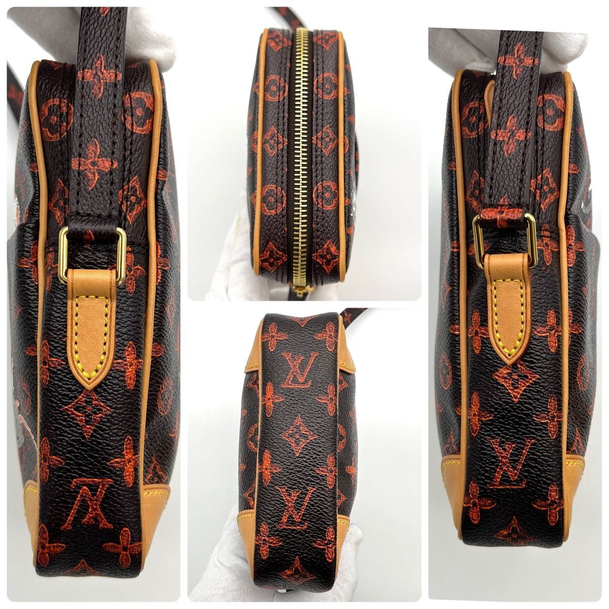 LOUIS VUITTON ルイヴィトン キャットグラム パナム ショルダーバッグ