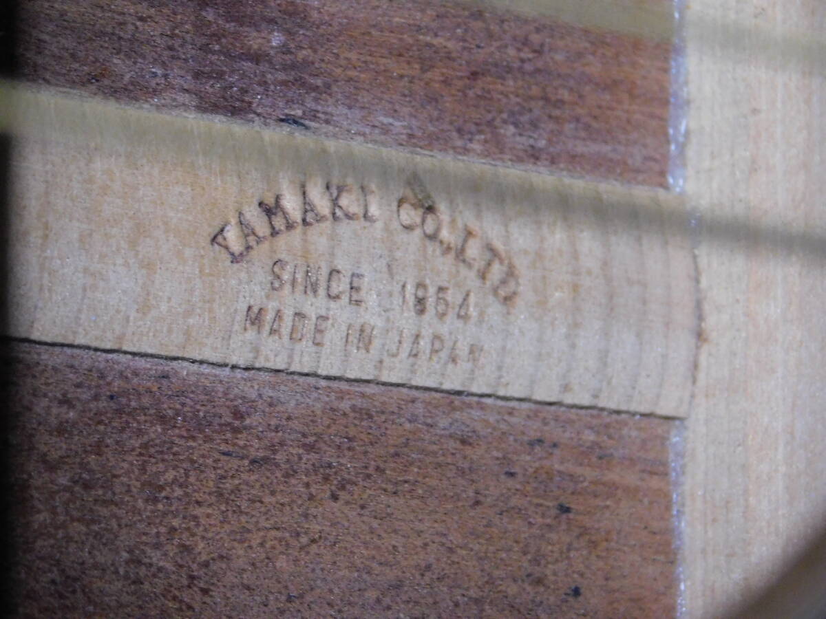 Yamaki YW-35 アコースティックギター 白濁あるも音は健在 キズ少ない