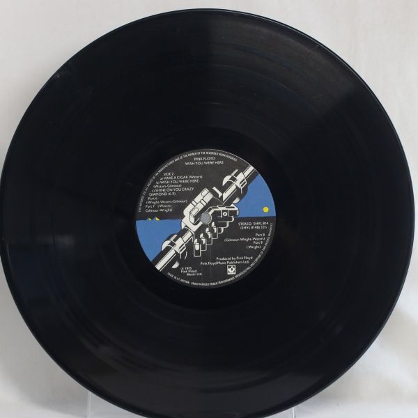 英LP Pink Floyd Wish You Were Here UKセカンドプレス(1975〜76年頃