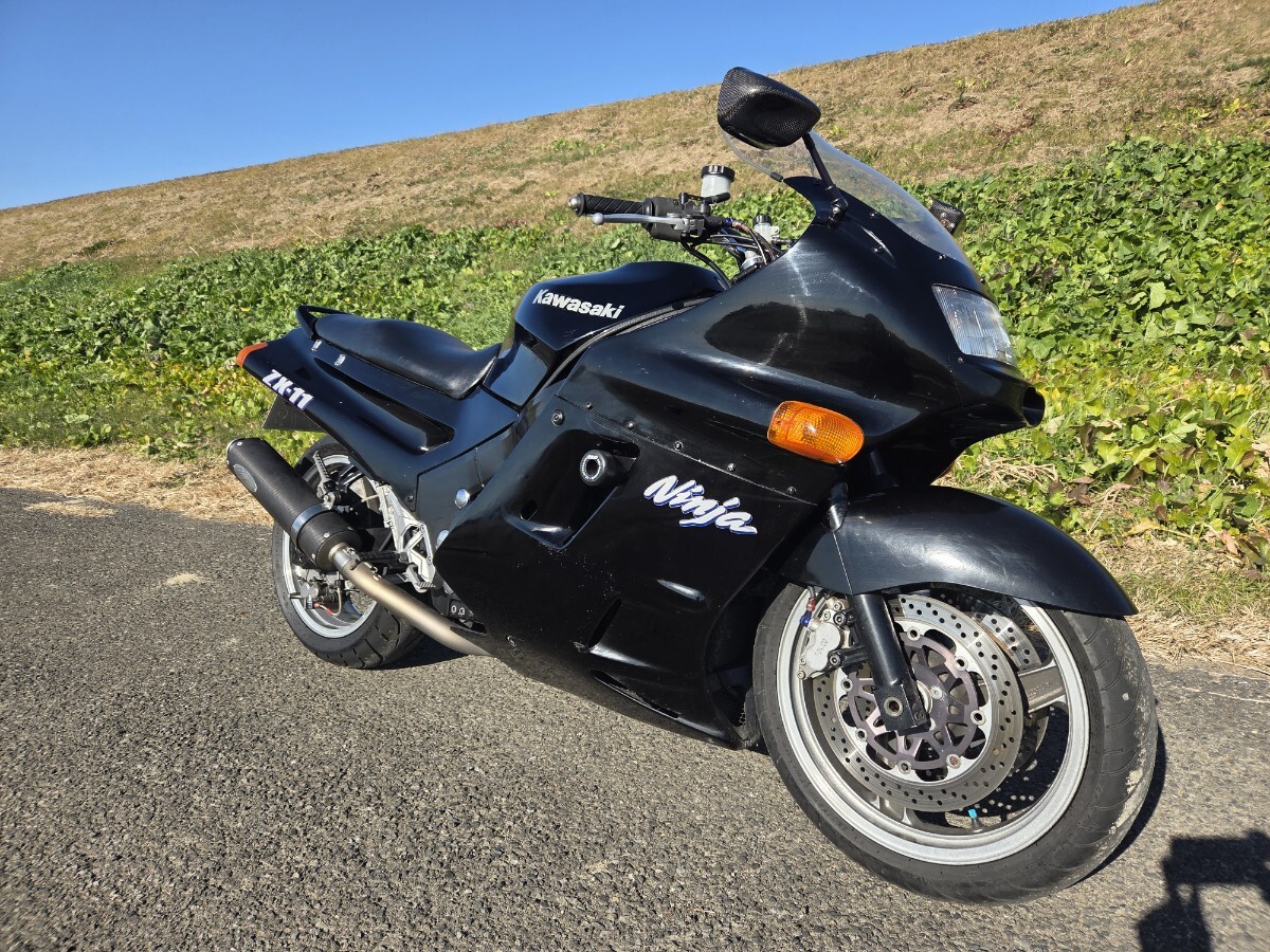 Yahoo!オークション - カワサキ ZX-11 逆車 ZXBC ZXT10CE 始動 実動 車