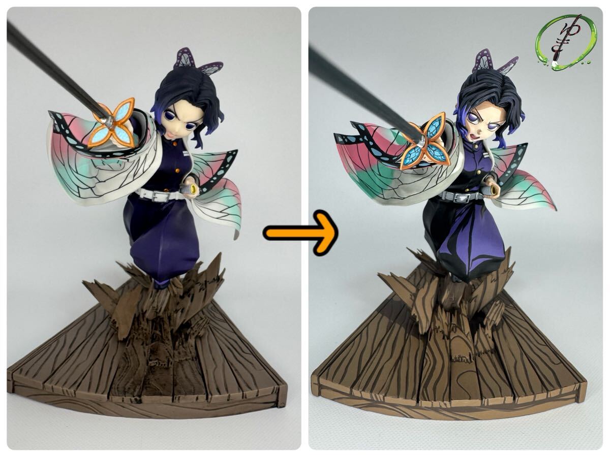 リペイント 鬼滅の刃 一番くじ A賞 胡蝶しのぶ フィギュア 姉の仇 2D