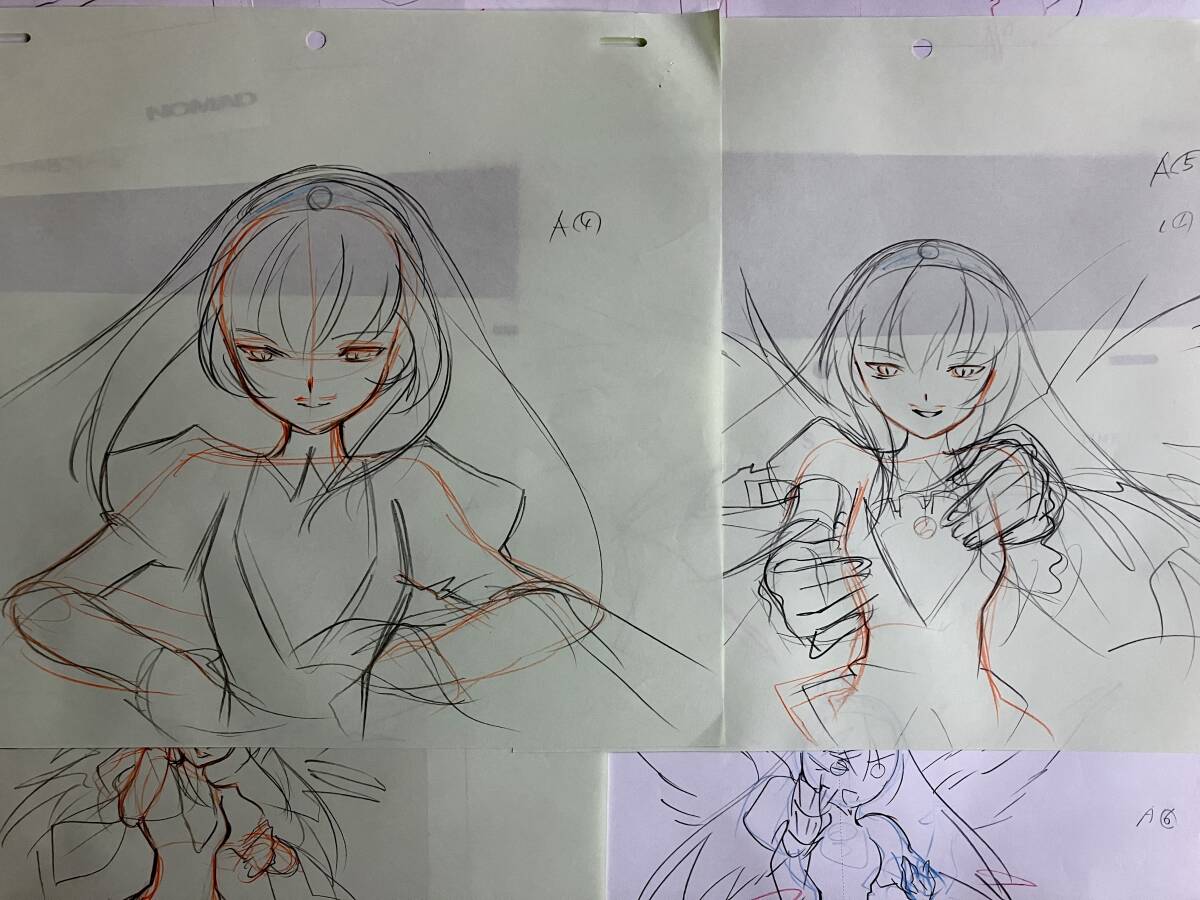 Yahoo!オークション - ローゼンメイデン 直筆 原画 11枚セット 水銀燈