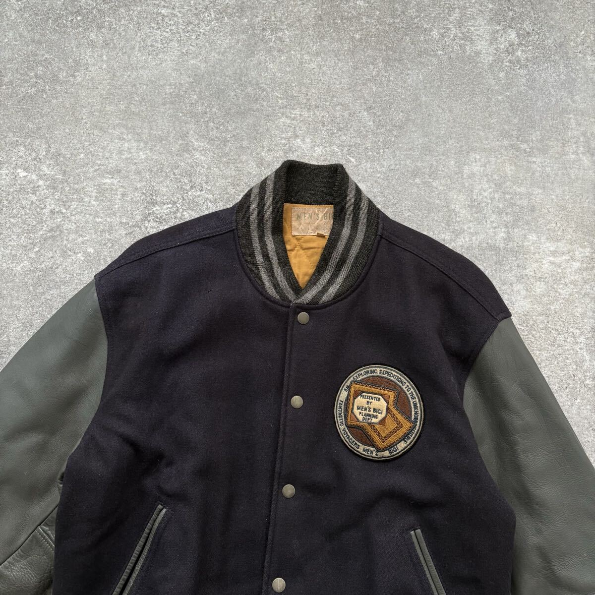 Men's Bigi】80s メンズビギ スタジャン スタジアムジャンパー バー