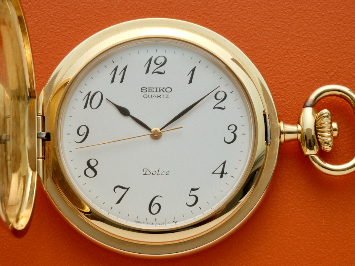 SEIKO ショップ DOLCE AAA990＊7431-0010＊セイコードルチェポケット
