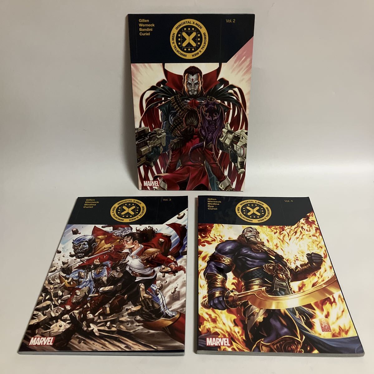 アメコミ IMMORTAL X-MEN 節約 Vol.2〜Vol.4 3冊セット 英語版