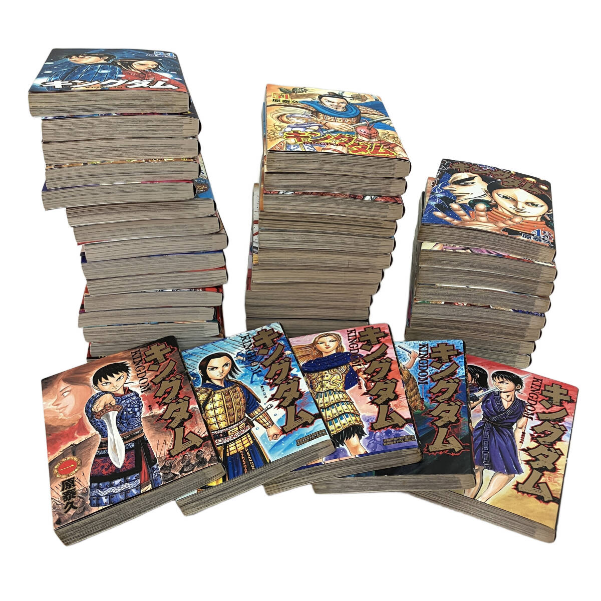 全巻セット キングダム 1-77巻(既刊)+関連本⁄原泰久⁄集英社