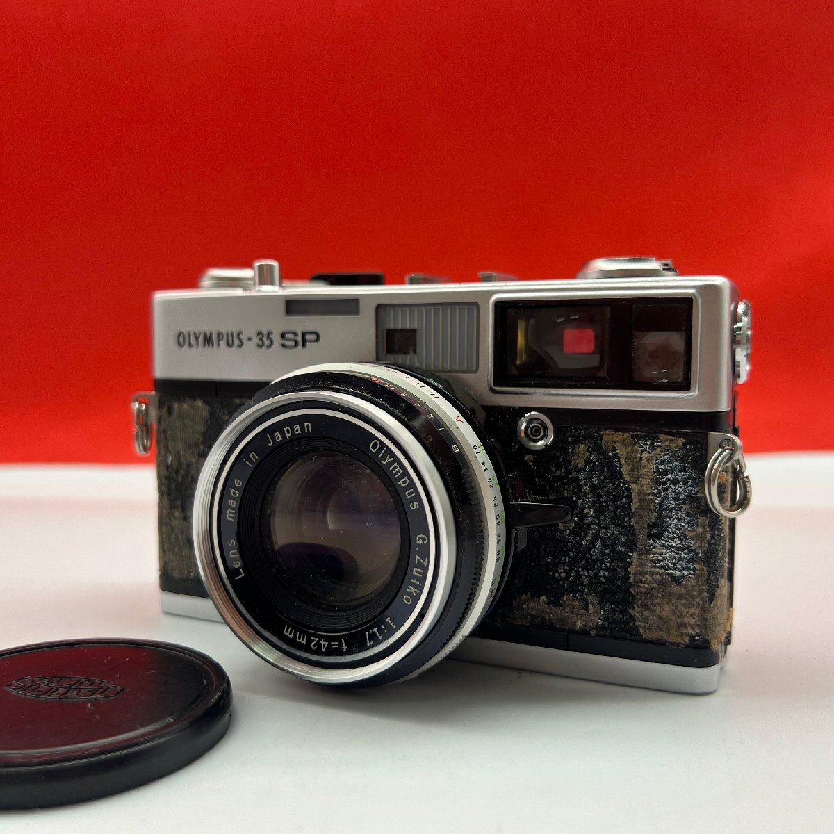 ジャンク】OLYMPUS-35 SP フィルムカメラ G.Zuiko 1:1.7 f=42mm 0 SP