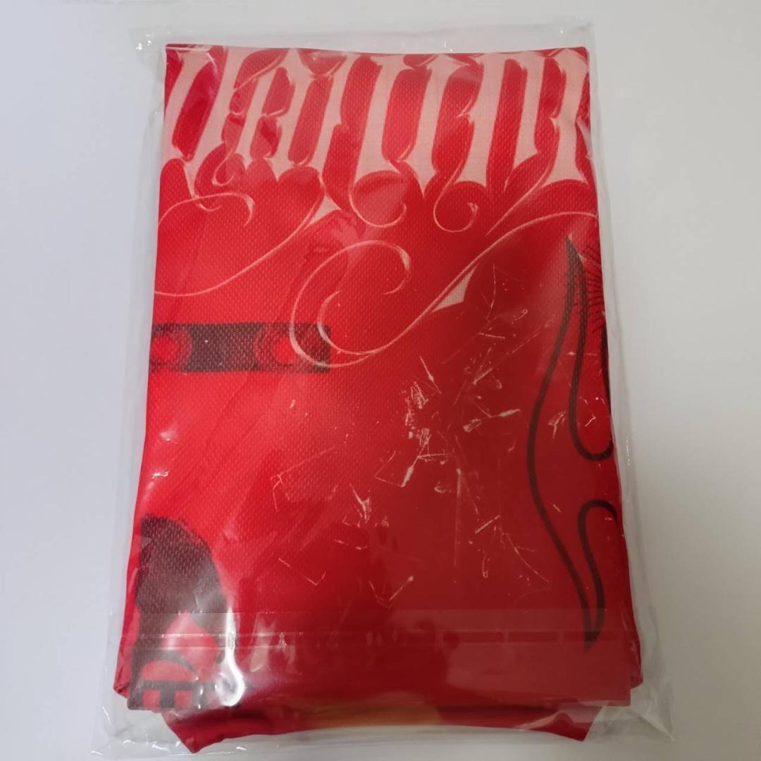 WANIMA BAMBOOM NIGHT メッシュ ロングスリーブ 赤 L～XL WANIMA