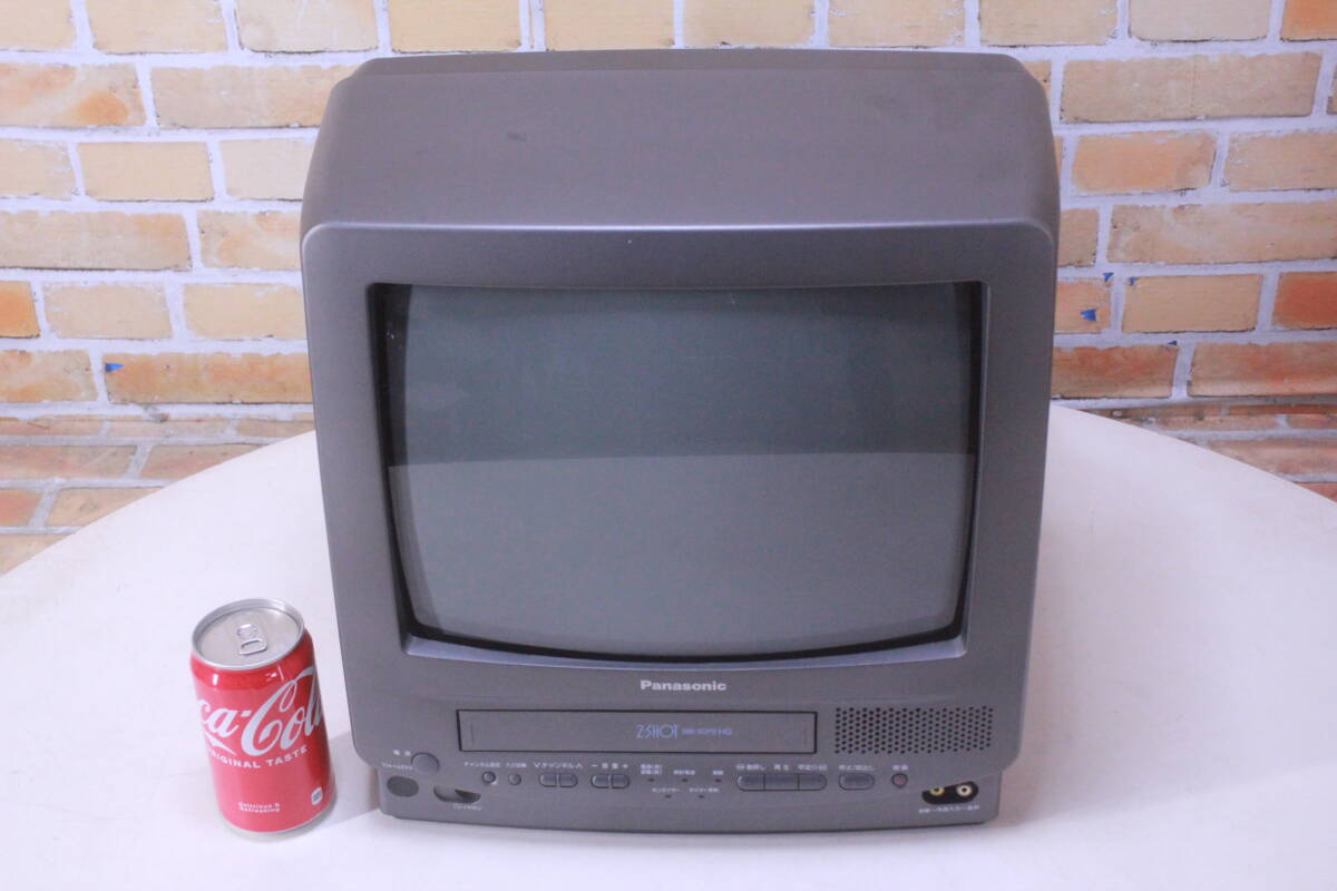 レトロ! ビデオ付きブラウン管テレビ Panasonic TH-14ZV3 14インチ