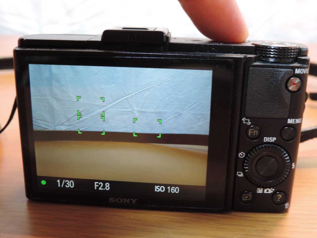 SONY/ソニー デジカメ RX100MⅡ 動作品 本体/バッテリー/SDカード 383K