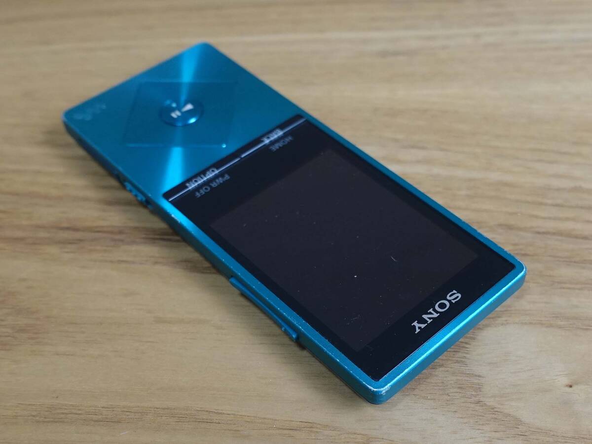 ソニーウォークマン NW-A16 32GB ブルー Bluetooth/microSD/ハイレゾ