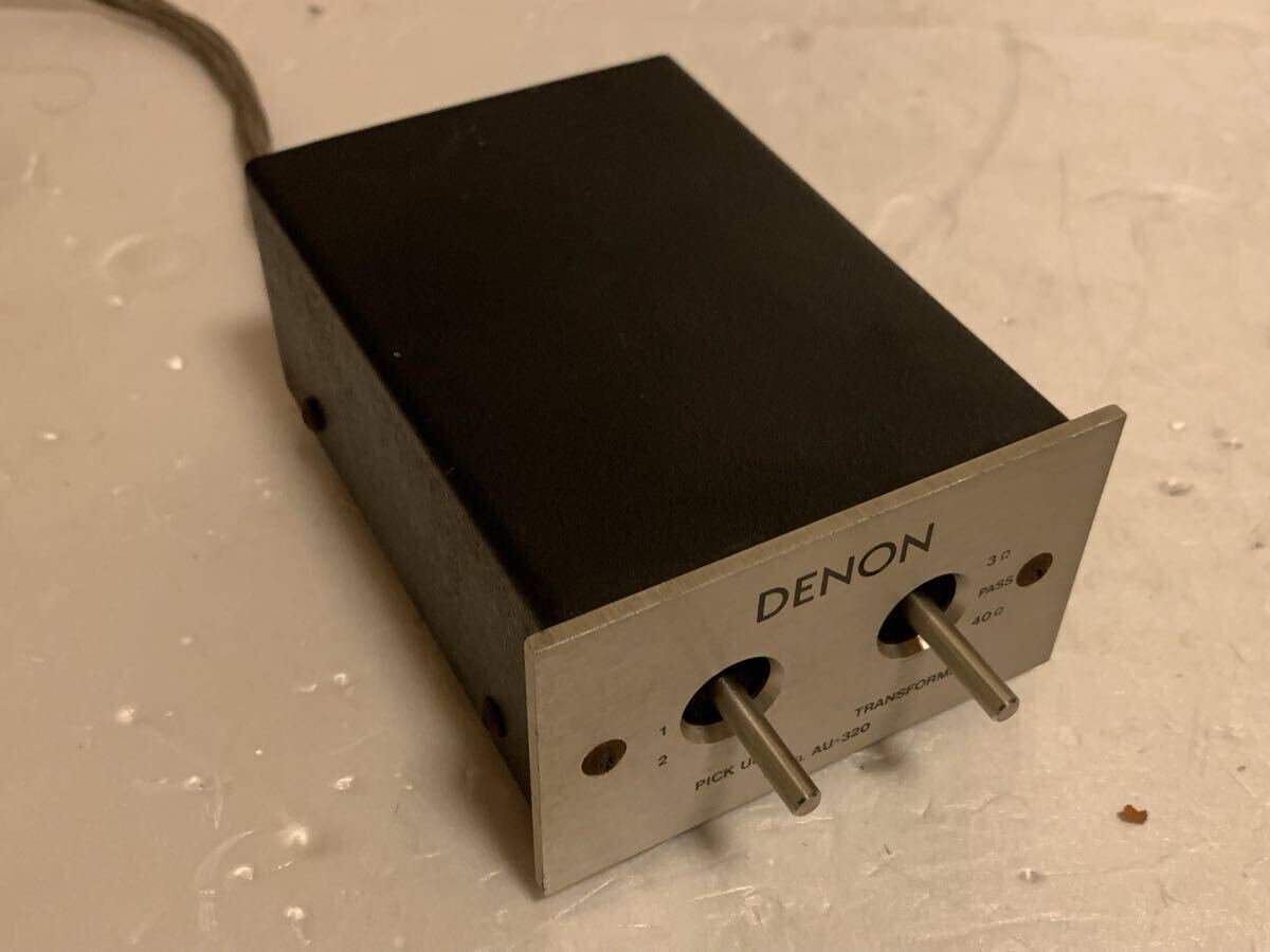 DENON AU-320 MC昇圧トランス 動作確認済み｜Yahoo!フリマ（旧PayPay