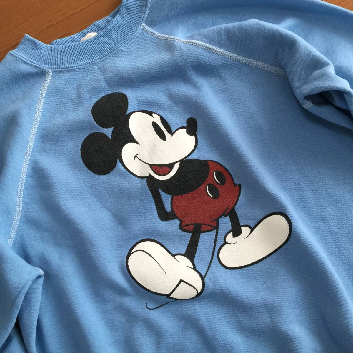 白足ミッキーx水色ボディ 70's～80's オフィシャル ディズニー