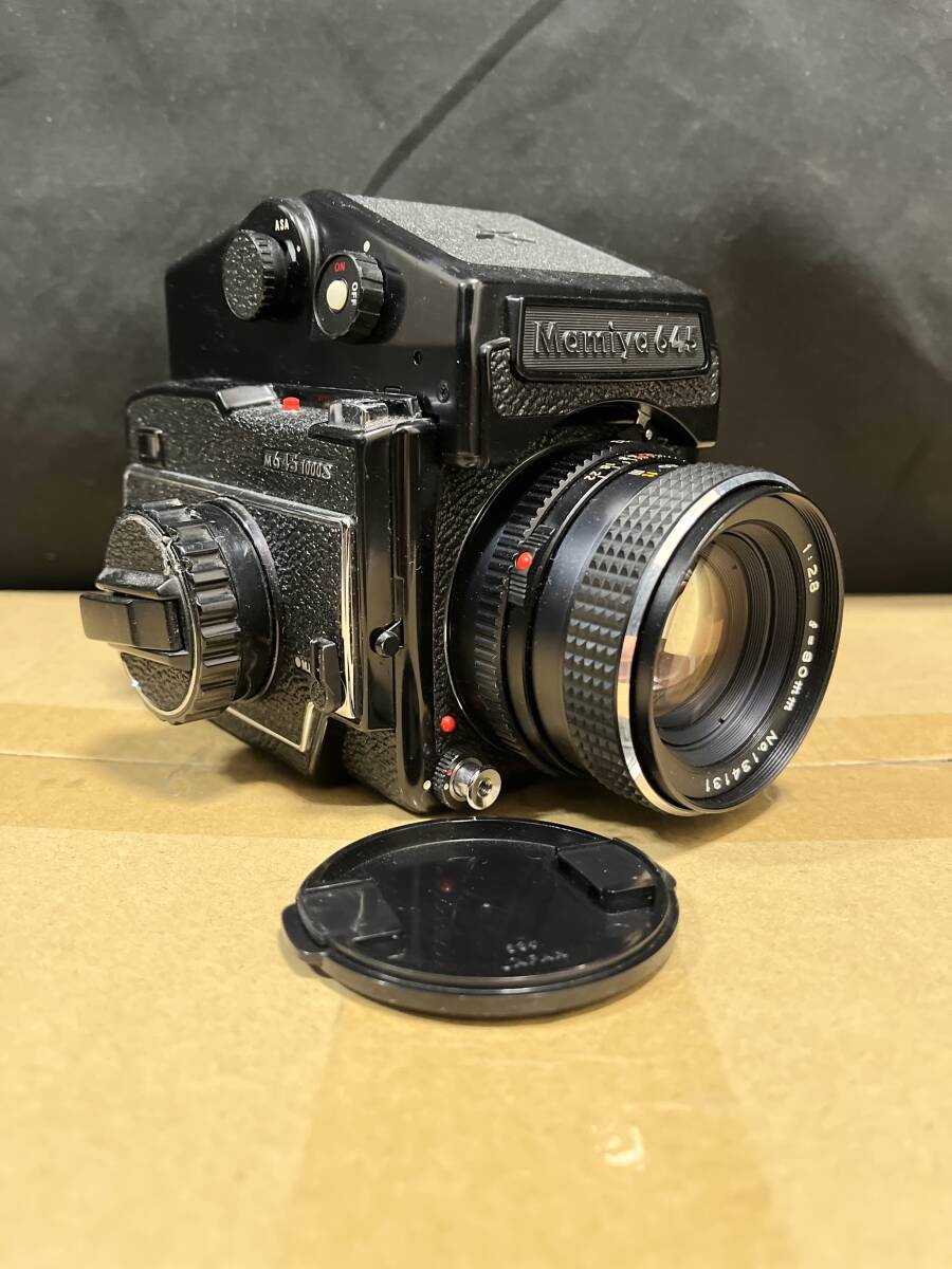 中判 フィルムカメラ MAMIYA 645 1000S 80mm マミヤ(MAMIYA)|中判