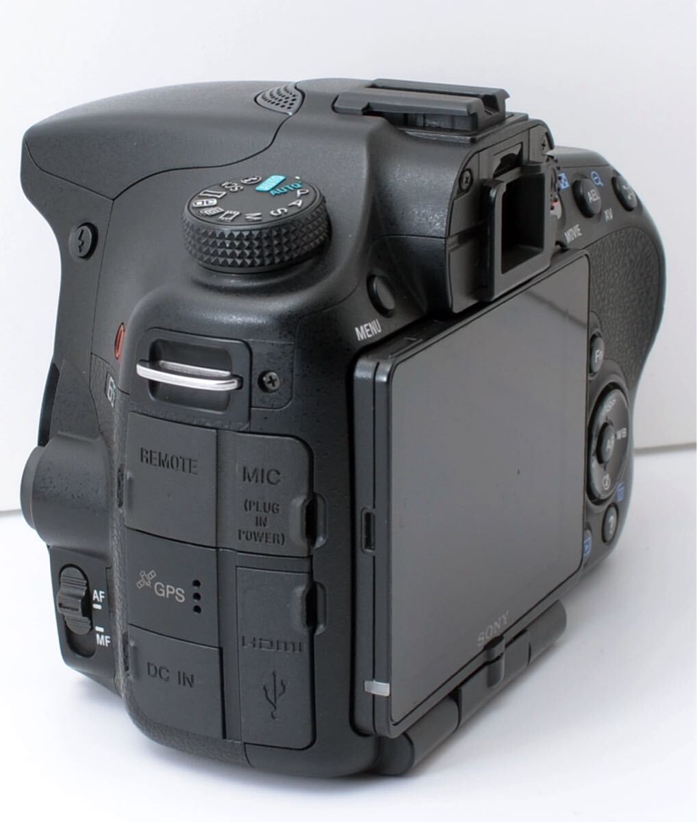 2430万画素！SONY α65☆Wズームレンズキット☆転送OK☆急速充電器付き