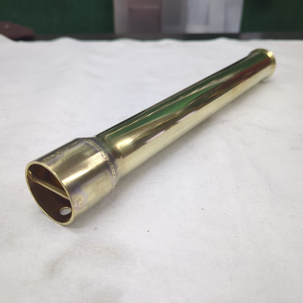 AYUファクトリー】ヒヅキ管 真鍮サイレンサー32