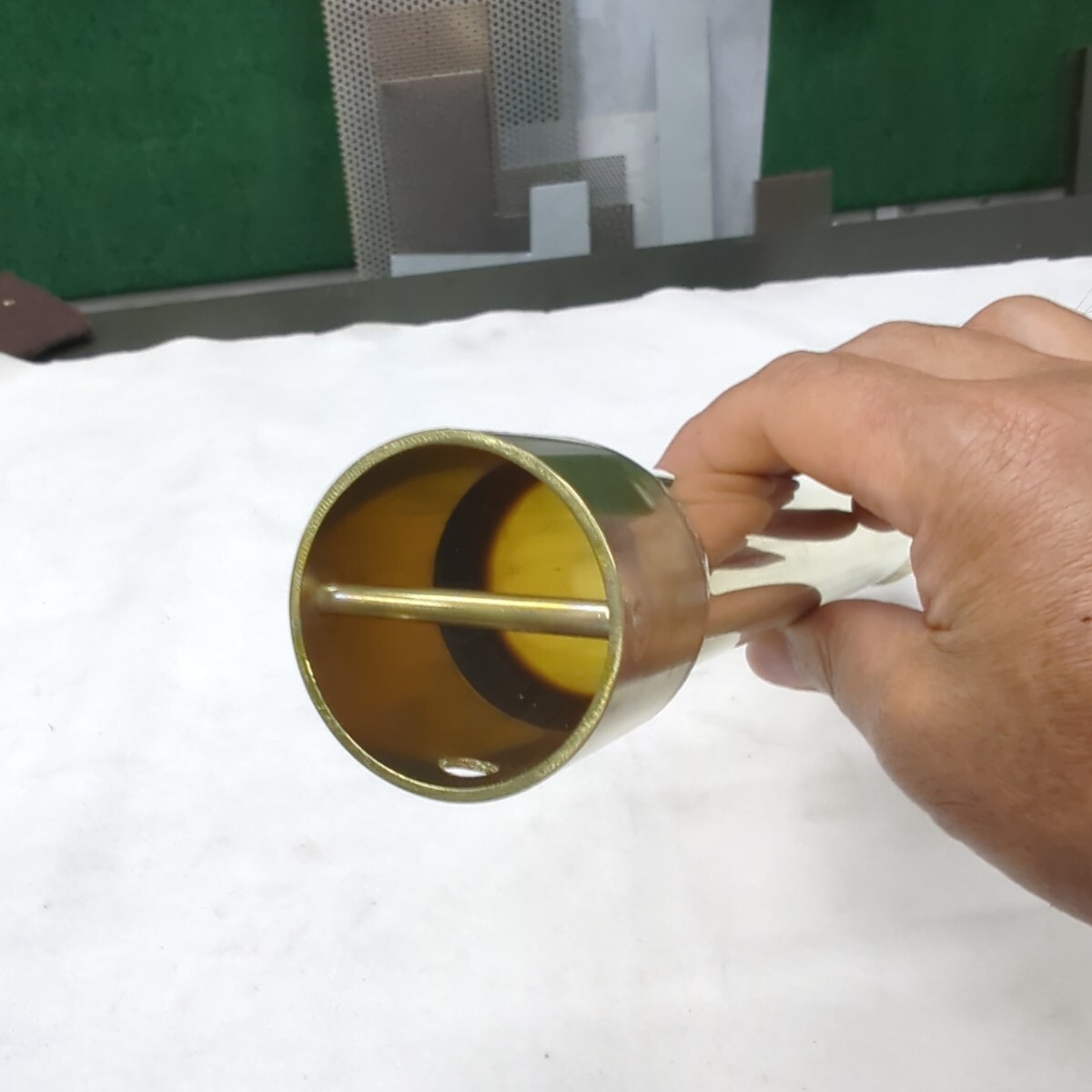 AYUファクトリー】ヒヅキ管 真鍮サイレンサー32