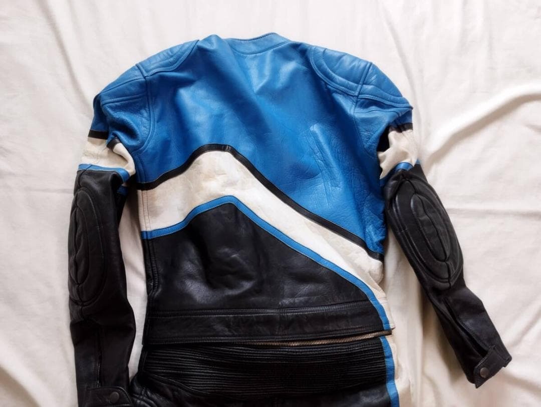 JAPAN SPEED 革ツナギ レーシングスーツ セパレートスーツLL｜Yahoo