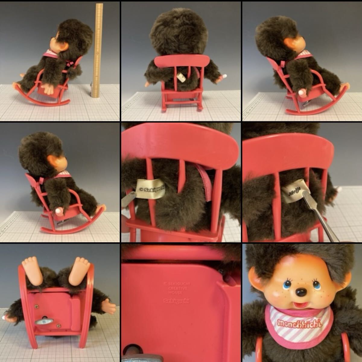 セキグチ モンチッチ オルゴール 明治製菓 ノベルティ非売品