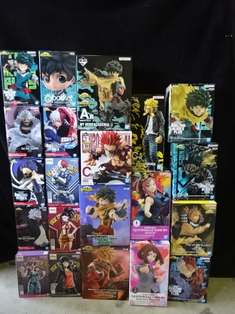一番くじ 他 僕のヒーローアカデミア フィギュア 21体セット ⑤ まとめ