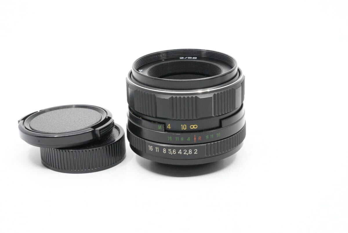 訳有セール Helios-44M-4 58mm f2 ヘリオス M42マウント ぐるぐるボケ