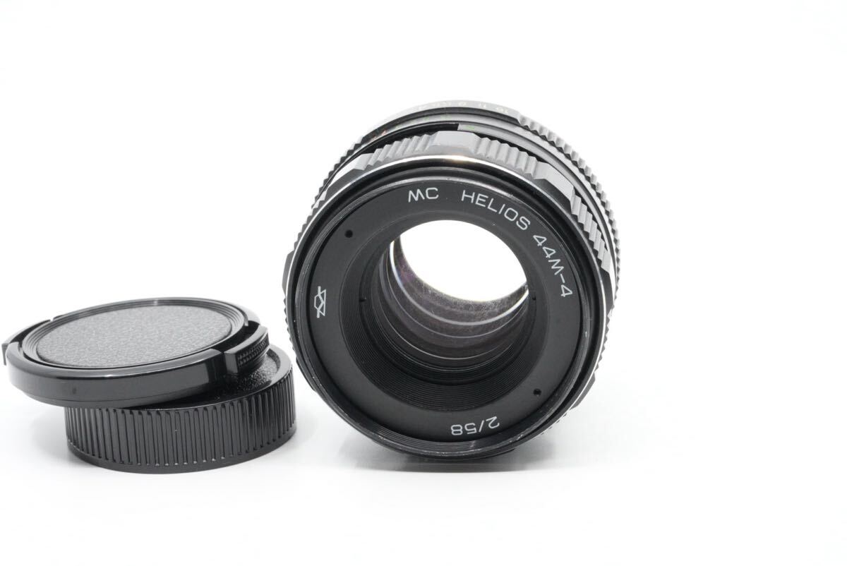 訳有セール Helios-44M-4 58mm f2 ヘリオス M42マウント ぐるぐるボケ