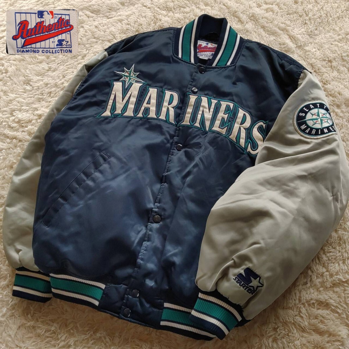 Yahoo!オークション - 90s STARTER スターター MLB メジャーリーグ Sea