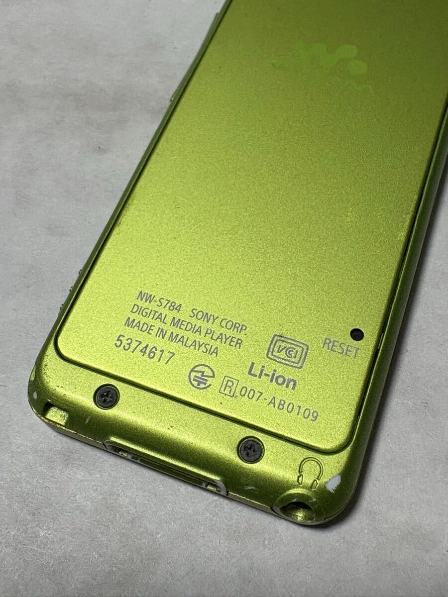SONY NW-S784 デジタルオーディオプレーヤー グリーン SONY NW-S784