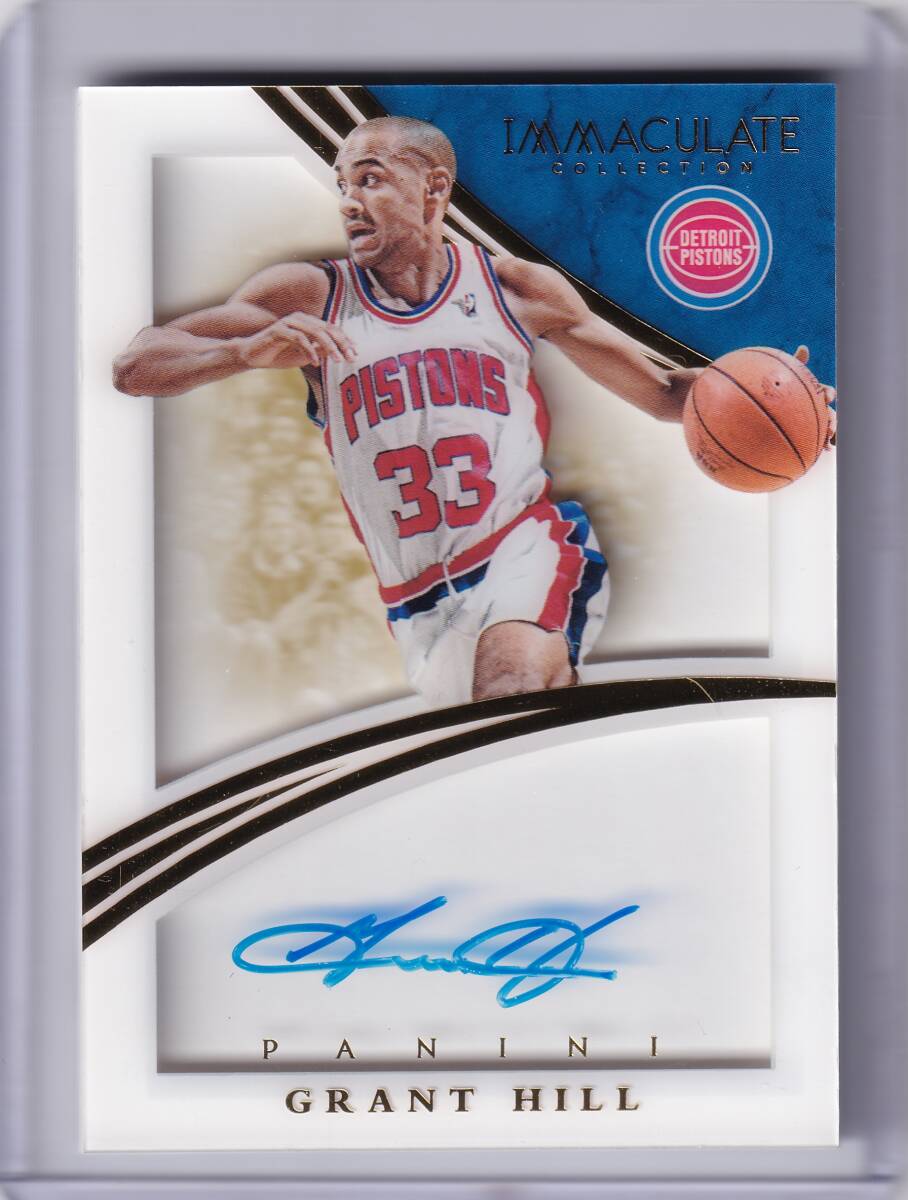 グラント・ヒル Grant Hill グラント・ヒル Grant Hill サイン額入り