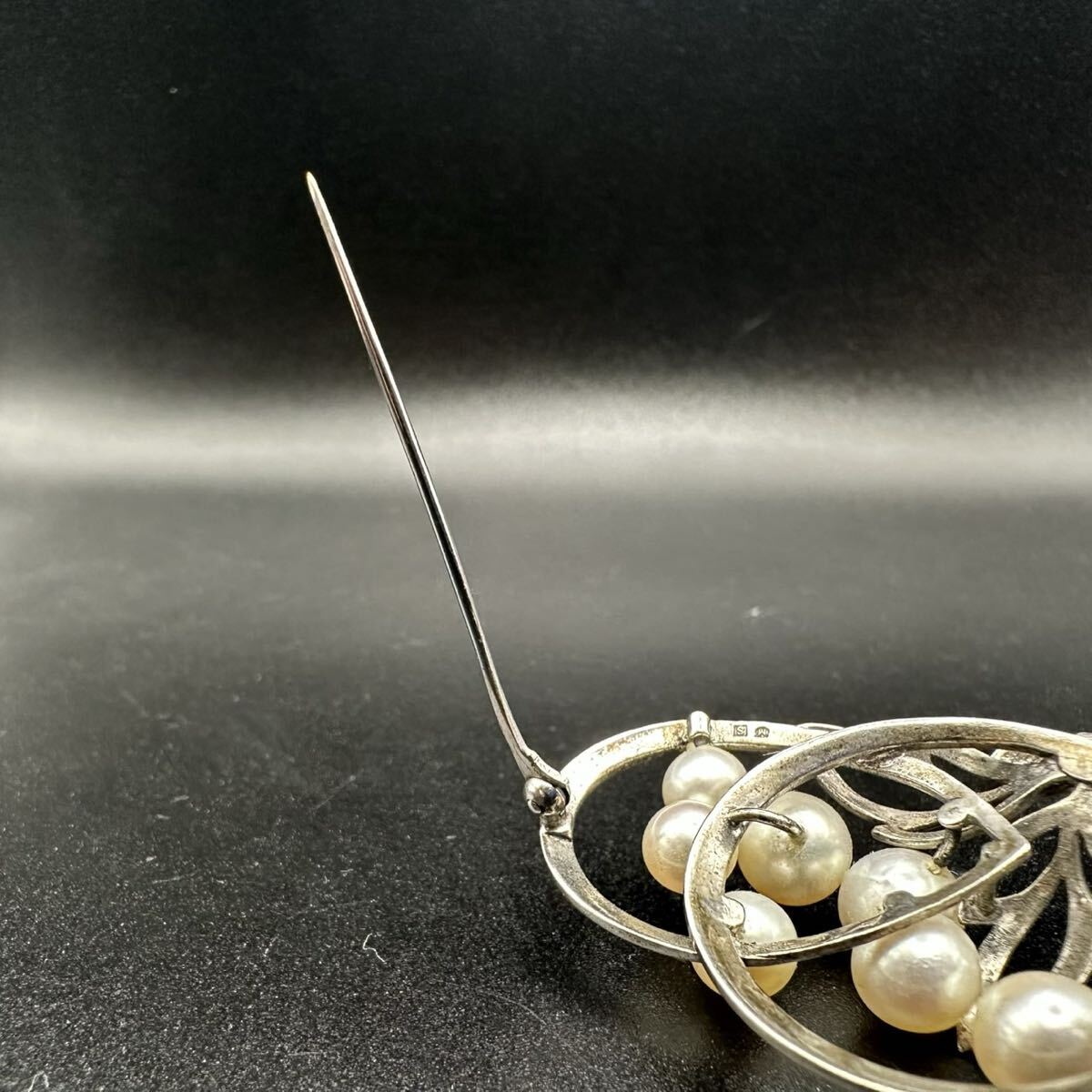 極美品 MIKIMOTO ミキモト パール ブローチ ロゴ 刻印 1532｜Yahoo