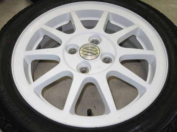 HT81Sスイフトスポーツ純正 5J-15 off+45 pcd100/4H 165/60R15