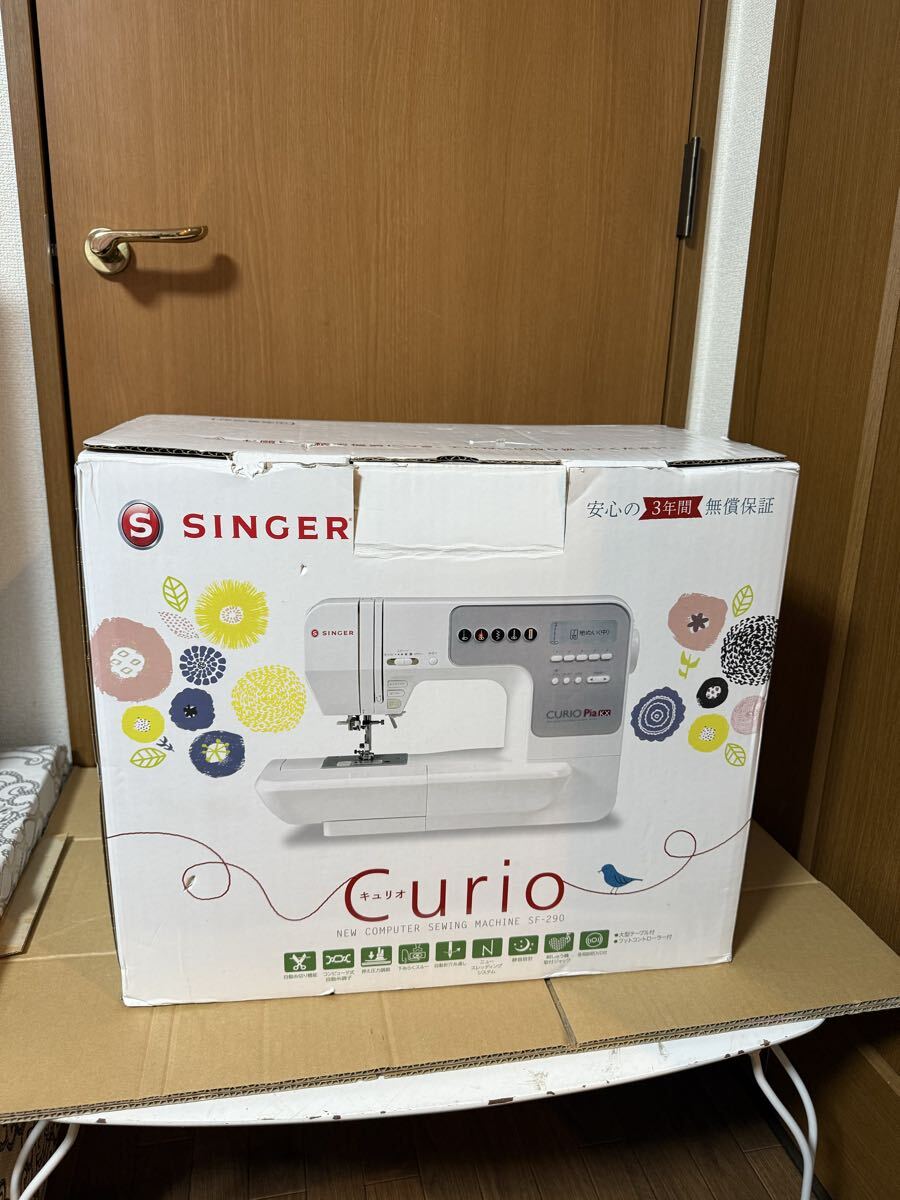 新品未使用】SINGER コンピューターミシン Curio SF-290｜Yahoo!フリマ