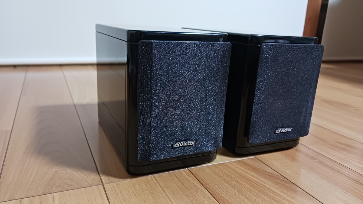 希少 極上品 ピアノブラック ビクター Victor SP-EXBK1 ウッドコーン