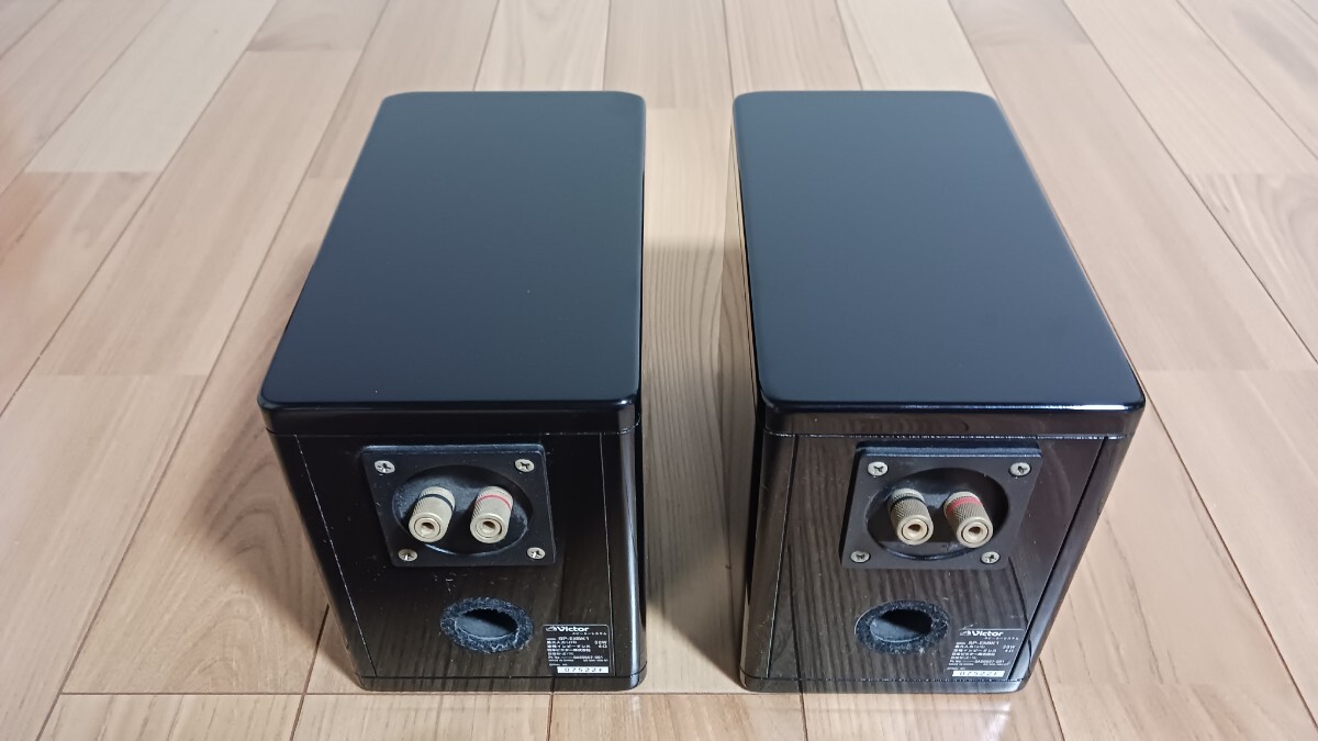 希少 極上品 ピアノブラック ビクター Victor SP-EXBK1 ウッドコーン