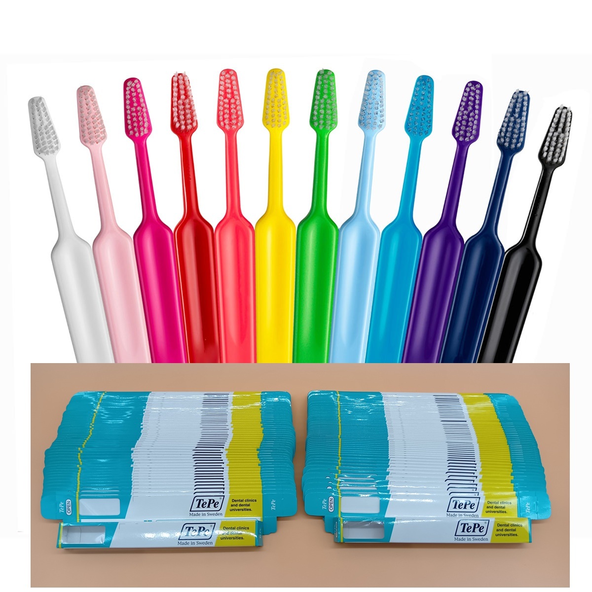 TePe 歯ブラシ セレクトX-Soft（エクストラソフト）100本【1本箱／100