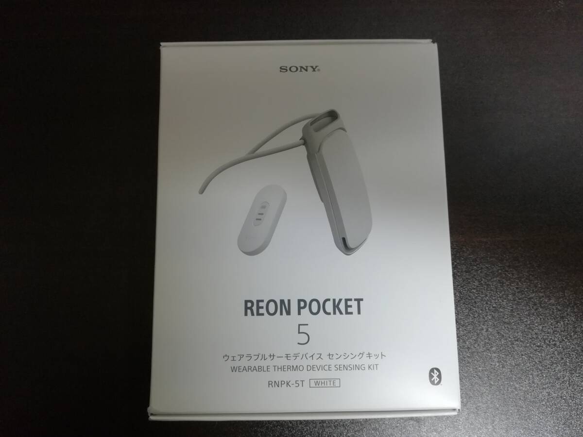 SONY ソニー REON POKET5 冷却/温熱両対応 ウェアラブルクーラーサーモ