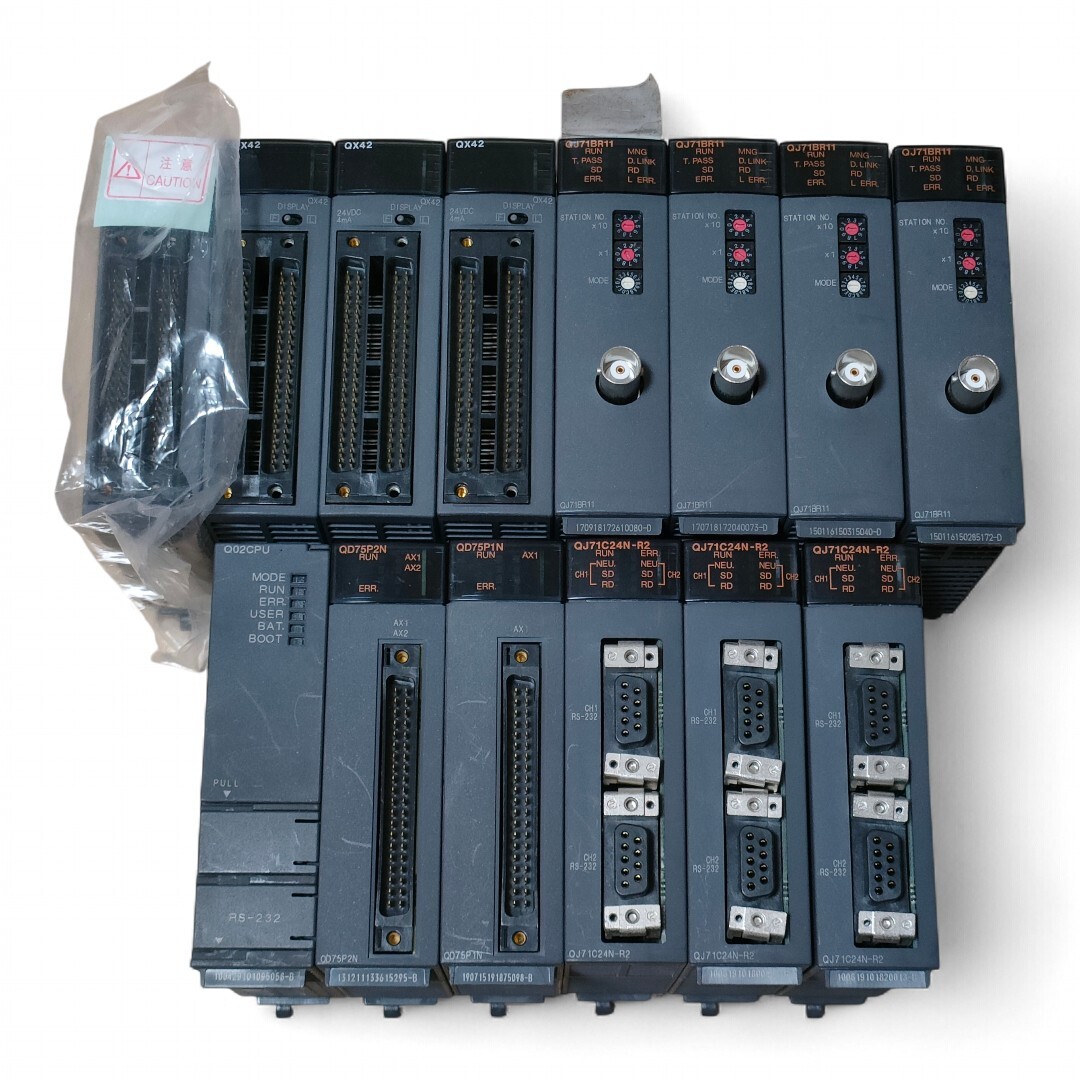 三菱電機／MITSUBISHI】シーケンサー Qシリーズ 電源CPU入出力 14ヶ