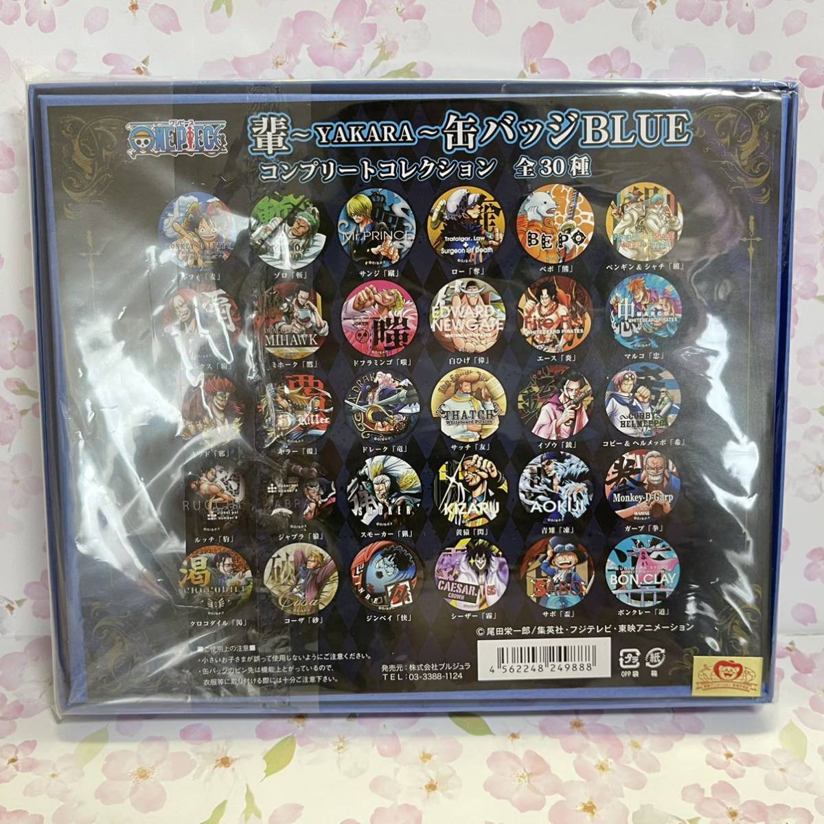 未使用 輩 YAKARA 缶バッジ BLUE コンプリートコレクション 全30種