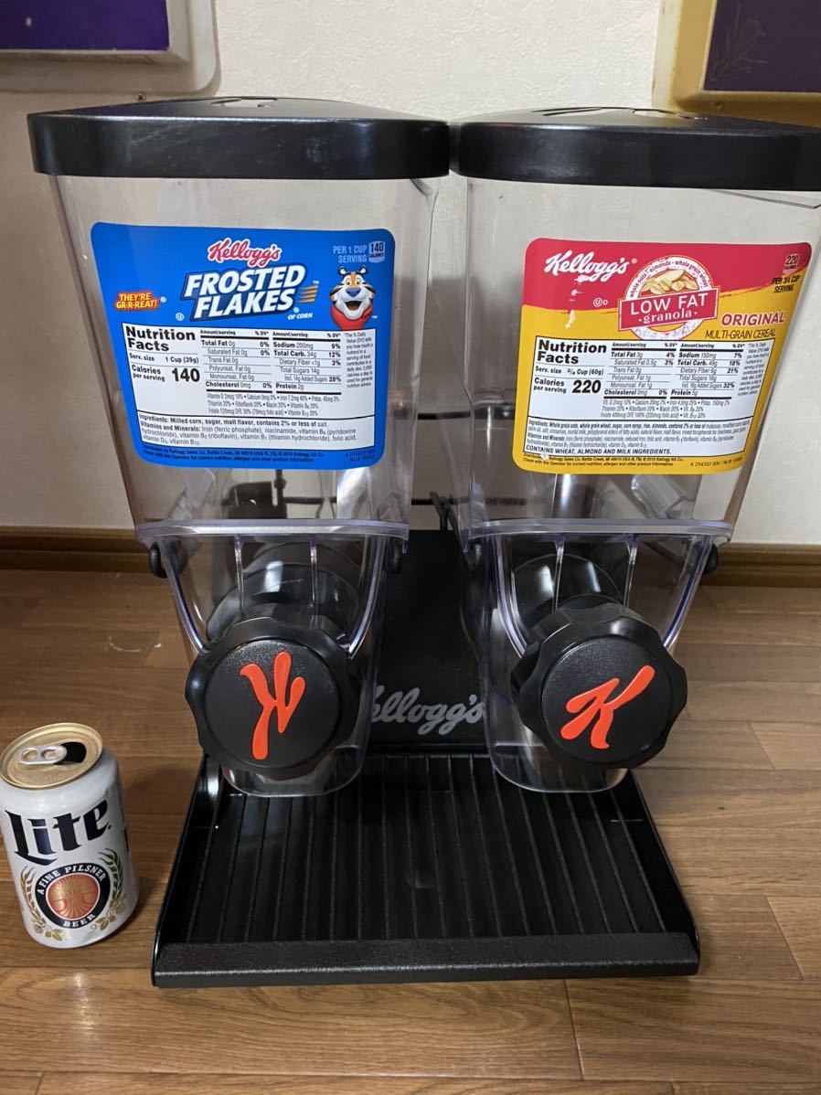 ケロッグ シリアルボウル シリアルディスペンサー アメリカ販促品